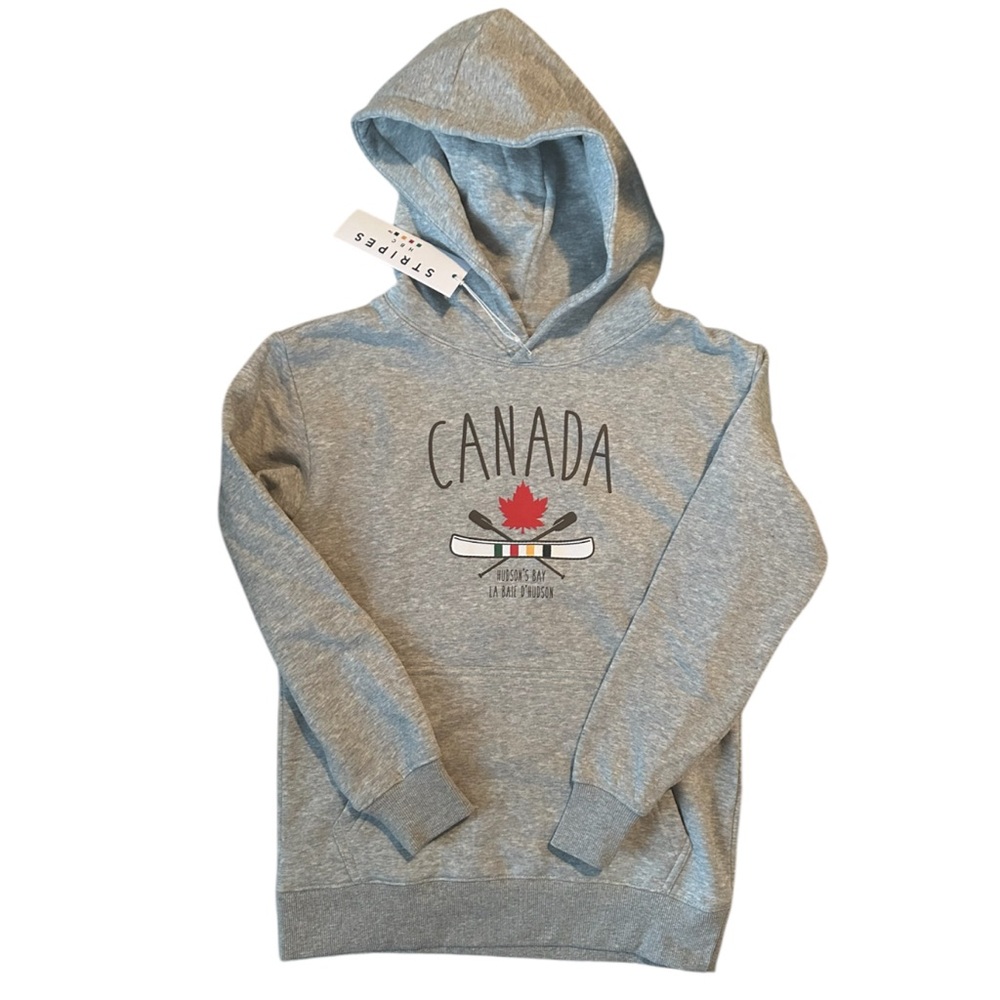 Hudson’s Bay Company HBC Stripes Sweatshirt Canoe Hoodie